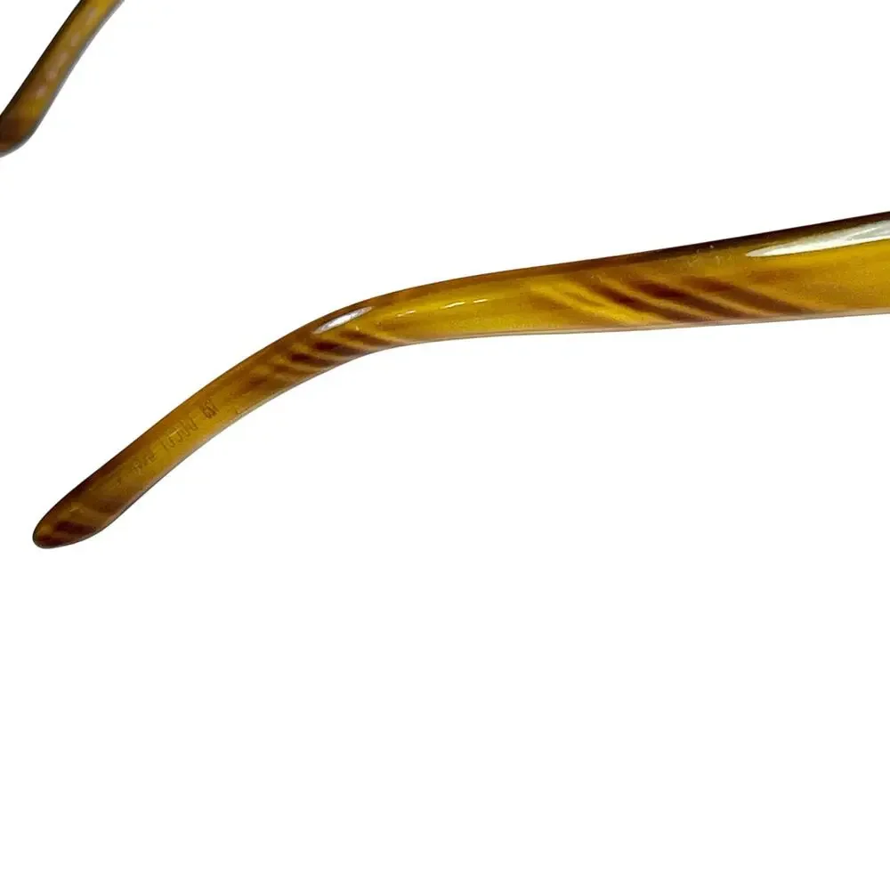 Gucci Translucent Brown Havanna Eyeglasses Frames (#1439) 51-15 125 Italy